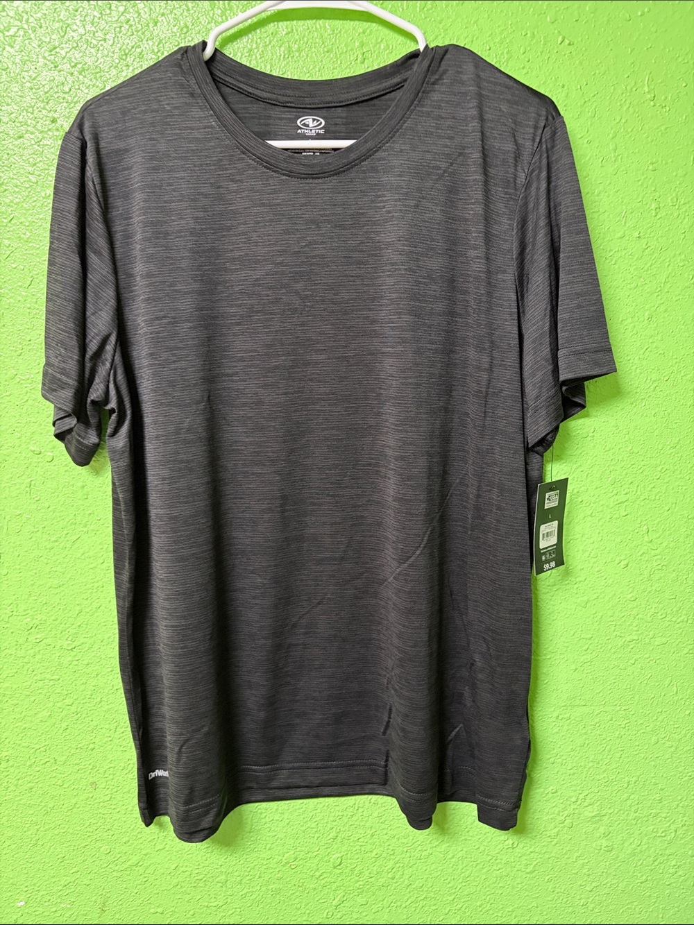 Apt. 9 Men’s Heather Charcoal Performance Crew Neck T-Shirt